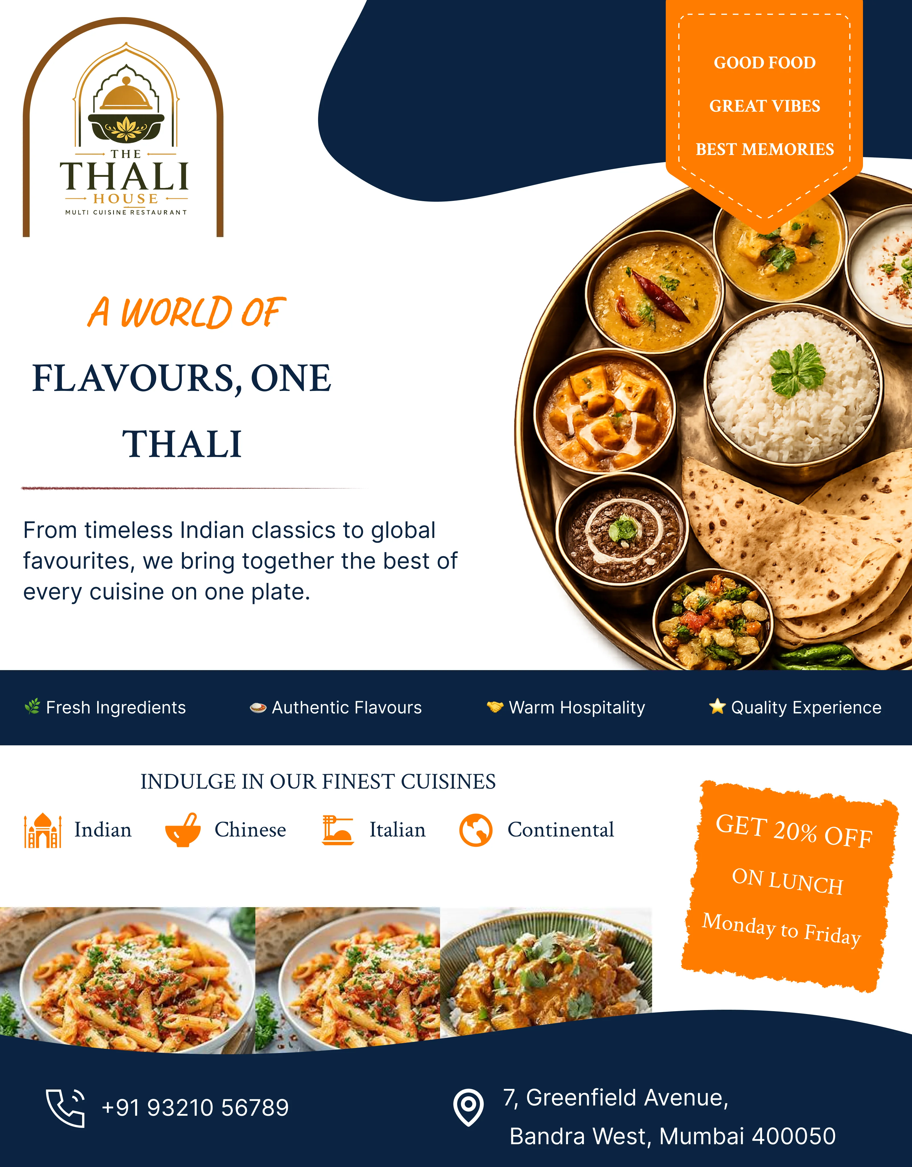 Flyers design example by DesignX