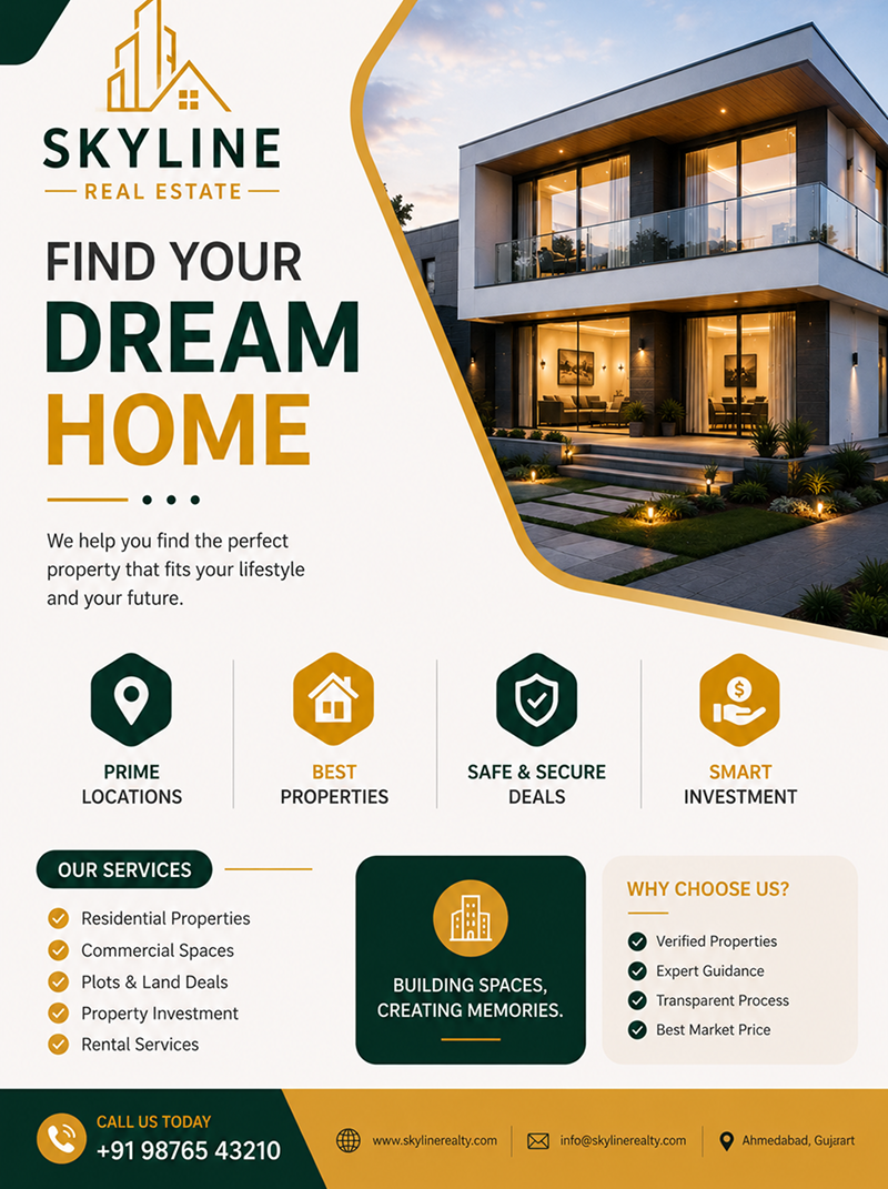 Flyers design example by a DesignX graphic designer